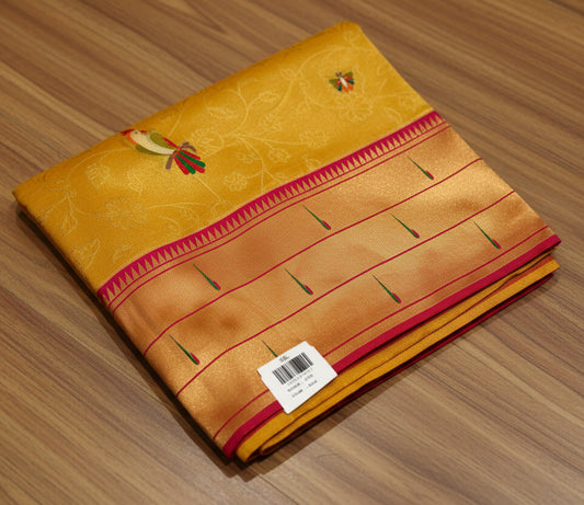 PREMIUM PAITHANI TISSUE SILK SAREE