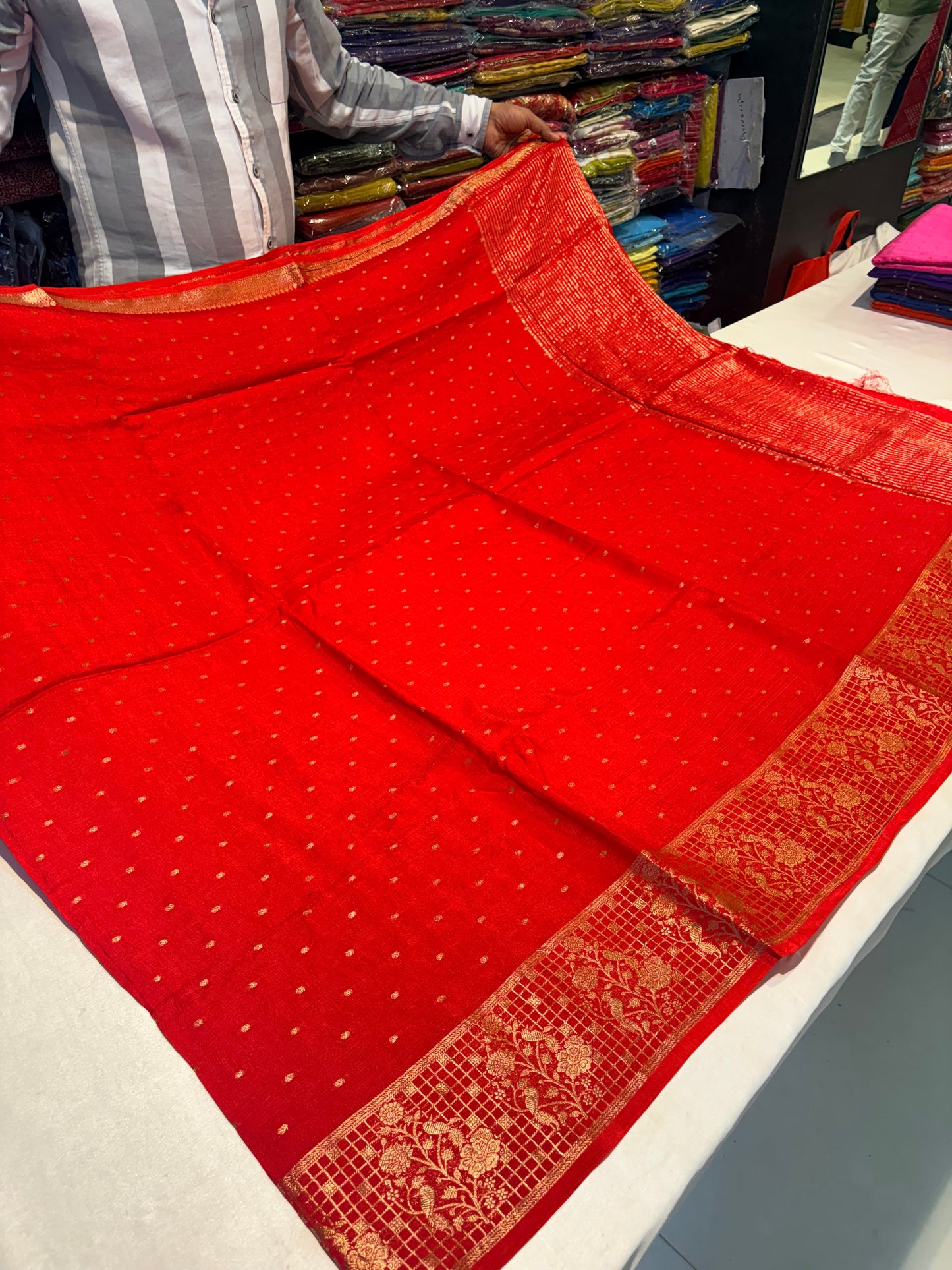 PREMIUM VISCOSE CREAPE SILK SAREE