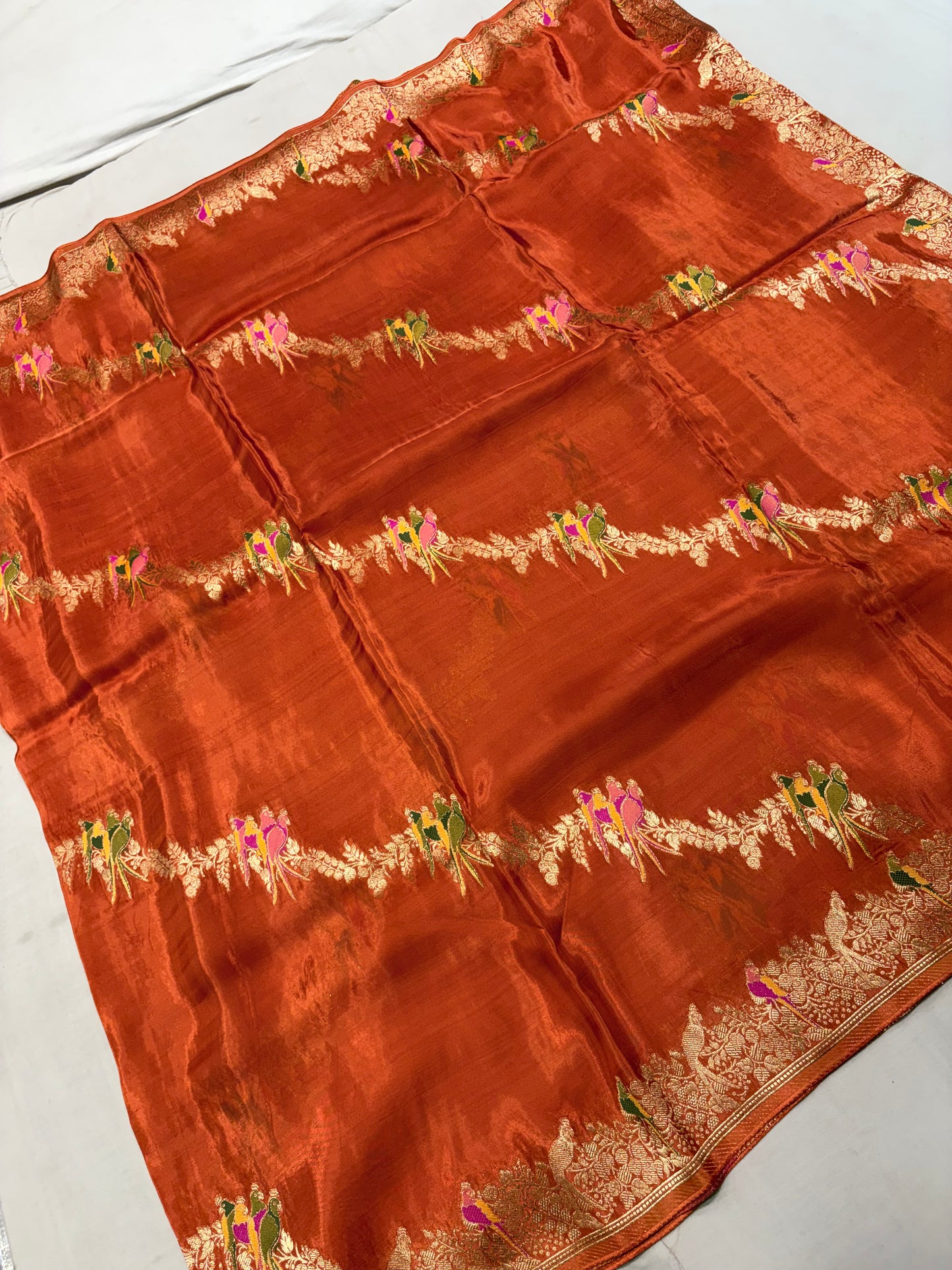 PREMIUM BANARASI CHIFFON SAREE