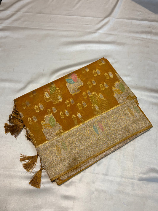 PREMIUM SOFT KORA SILK SAREE