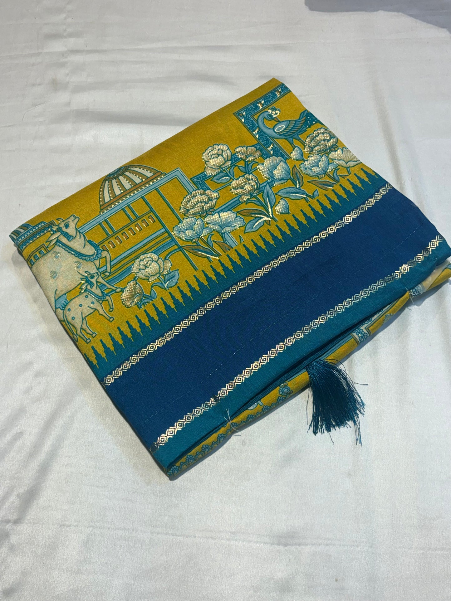 SOFT DAILYWEAR KALAMKARI PRINTED SAREES