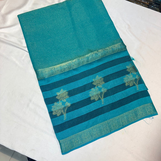 PREMIUM VISCOSE CREAPE SAREE