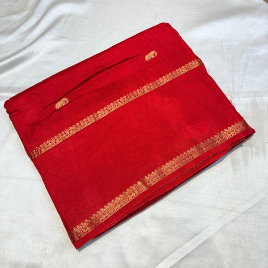 PREMIUM VISCOSE SILK SAREE WITH BENTEX BORDER