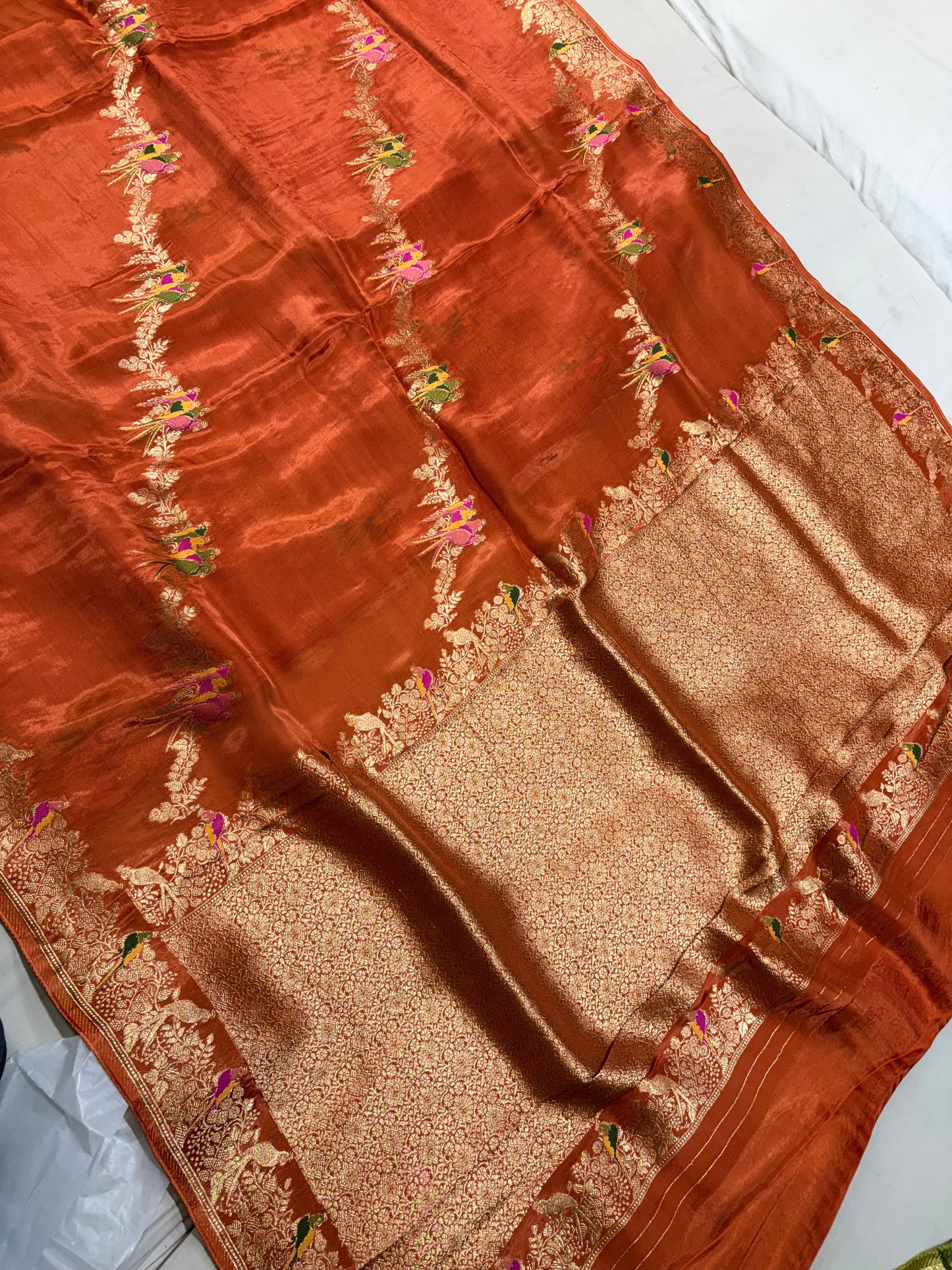 PREMIUM BANARASI CHIFFON SAREE