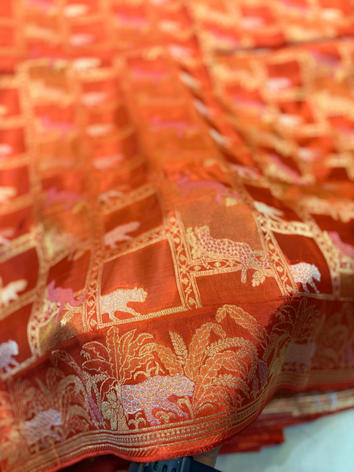PREMIUM DESIGNER CHINON CREAPE SAREE