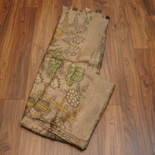 COTTON WEAR SAREE
WITH KALAMKARI PRINT