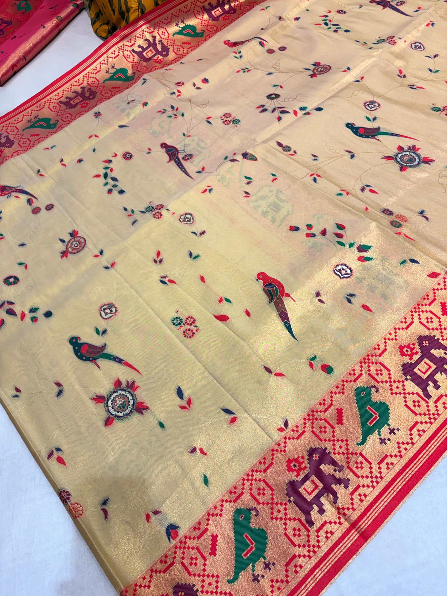 PRMEIUM SEMI PAITHANI SAREE