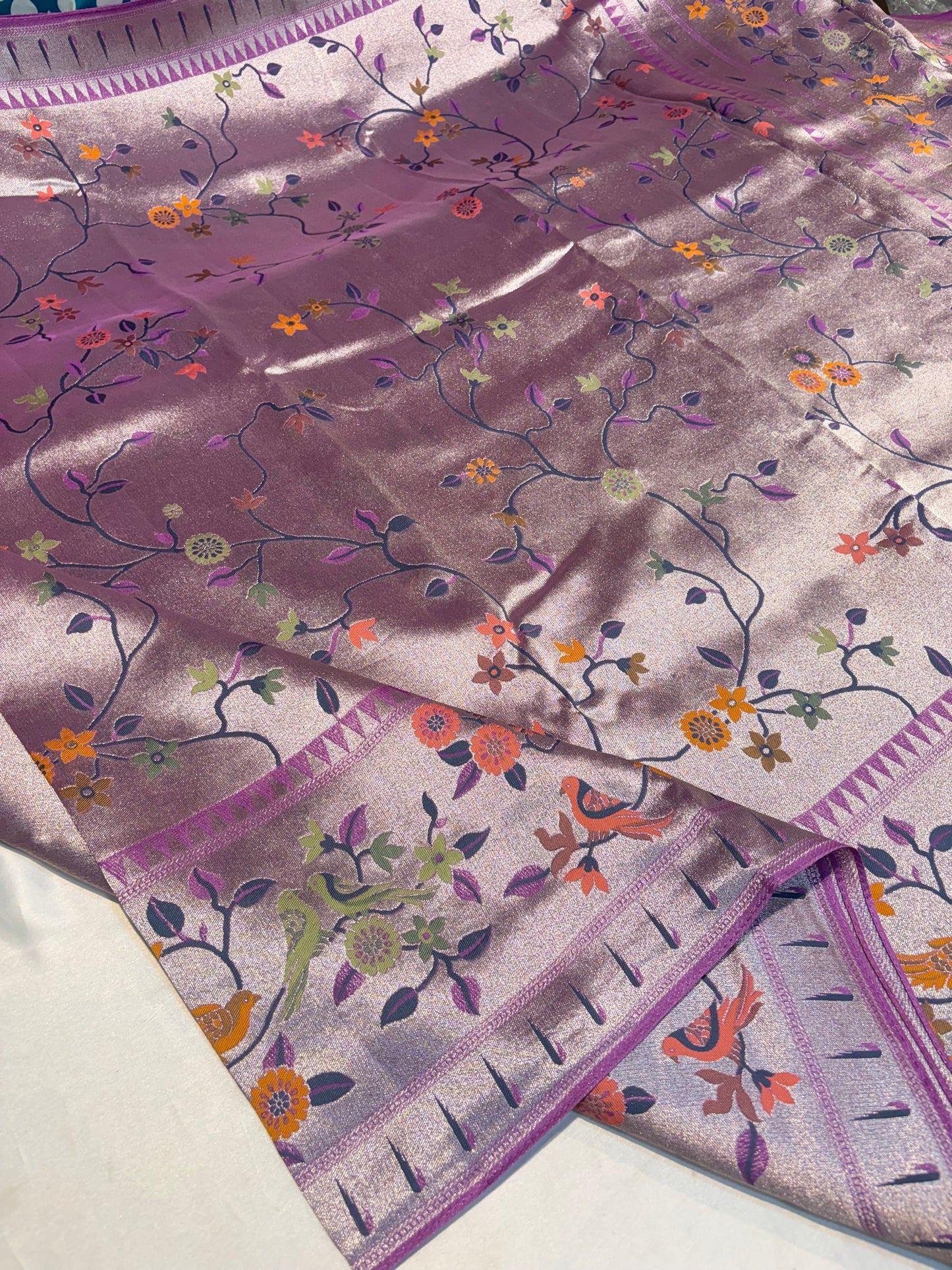 PREMIUM SOFT PAITHANI MOUNGA SILK SAREE