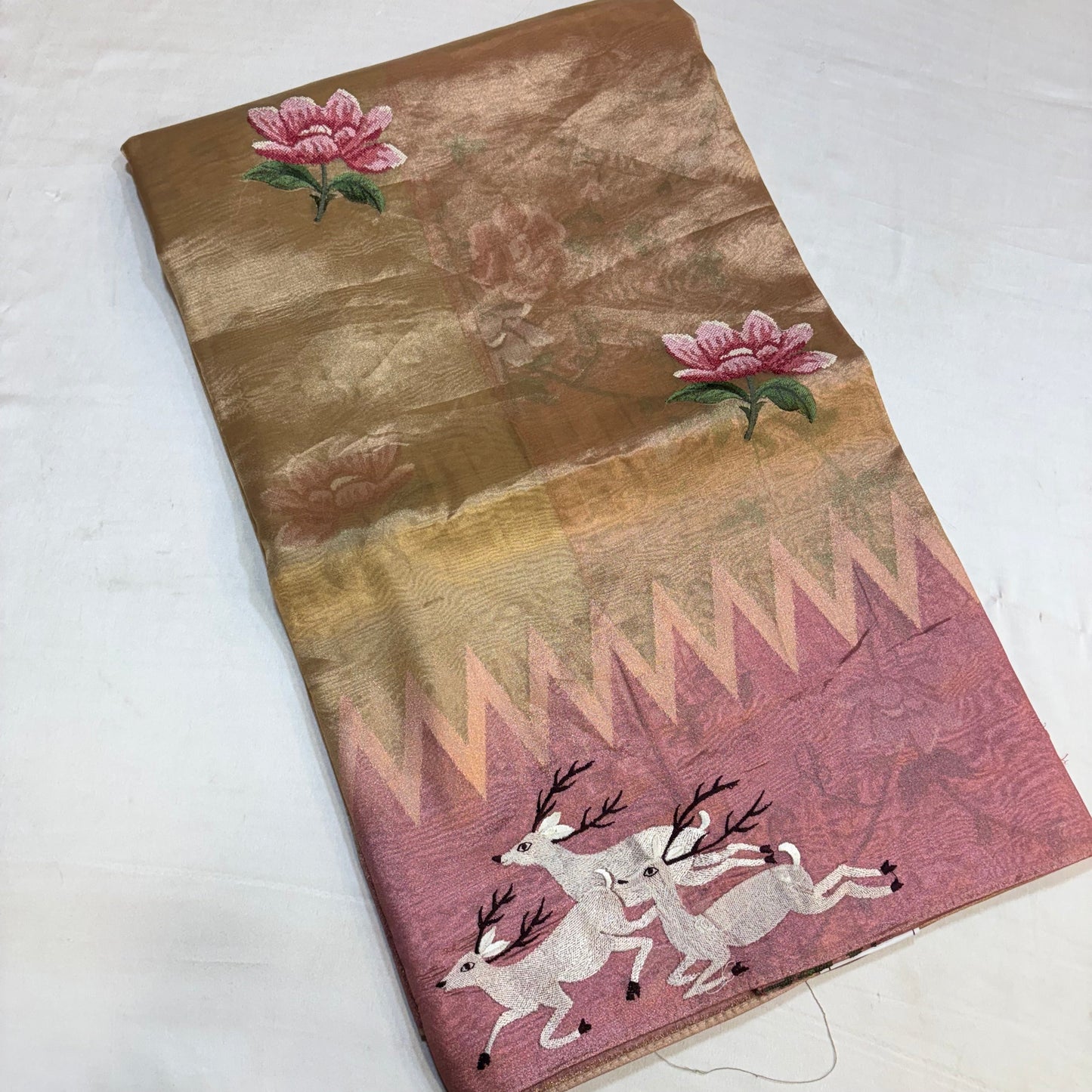 PURE SOFT TISSUE SILK SAREE