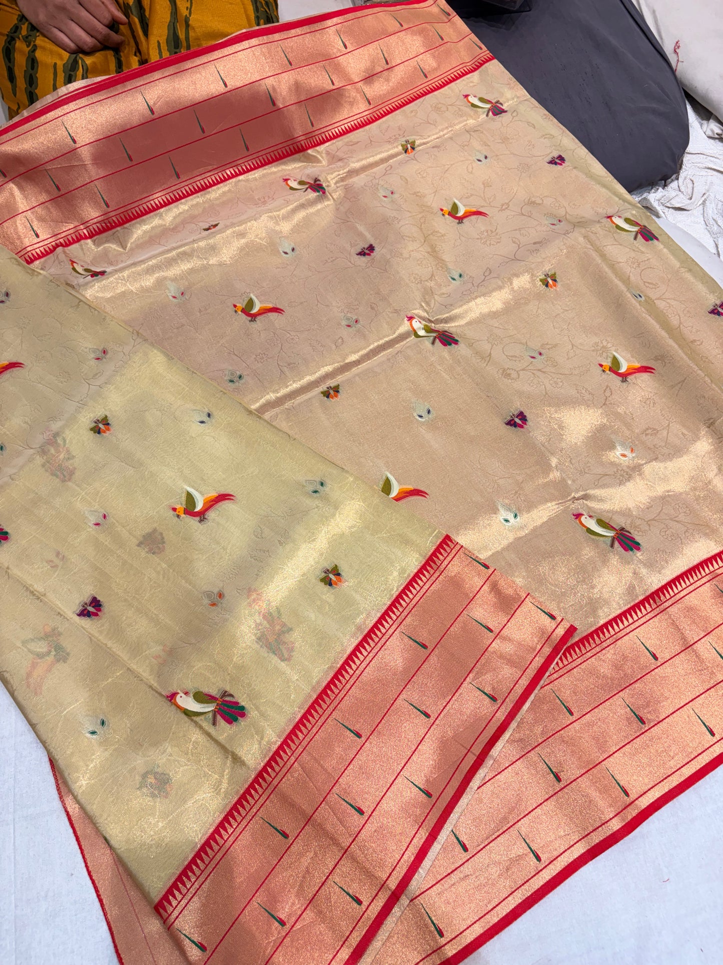 PRMEIUM SEMI PAITHANI SAREE