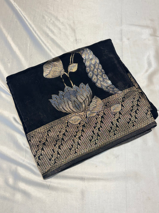 PREMIUM H.O CREAPE SILK SAREE