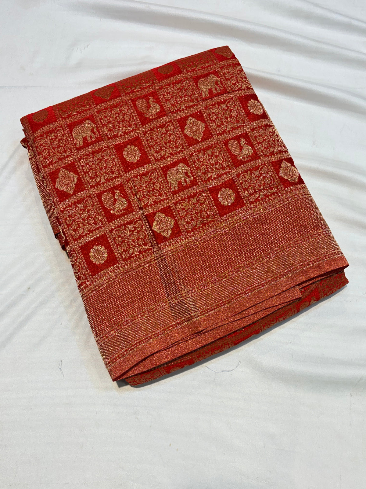 PREMIUM BROCADE BANARAS GEORGETTE SAREES