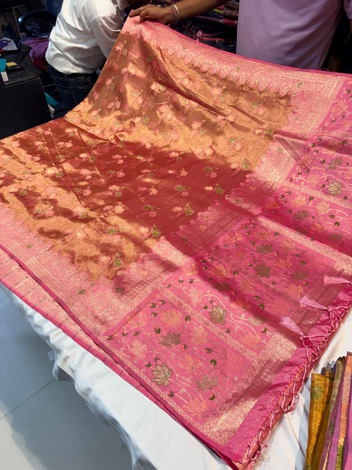 PREMIUM SOFT KORA SILK SAREE