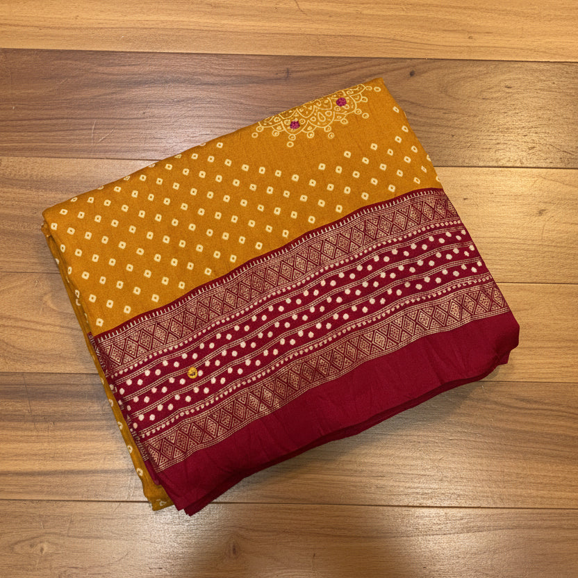 DOLA BANDHINI PRINTED SAREES