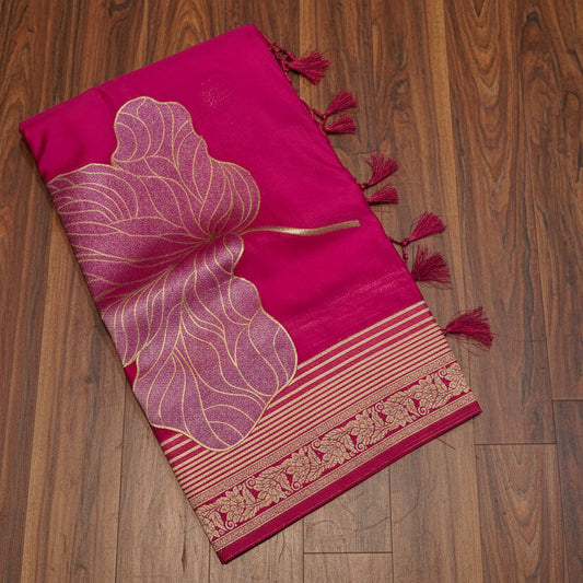 PREMIUM DOLLA CREAPE SAREE