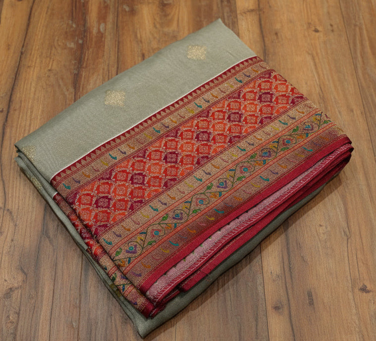 PURE GEORGETTE SILK SAREE