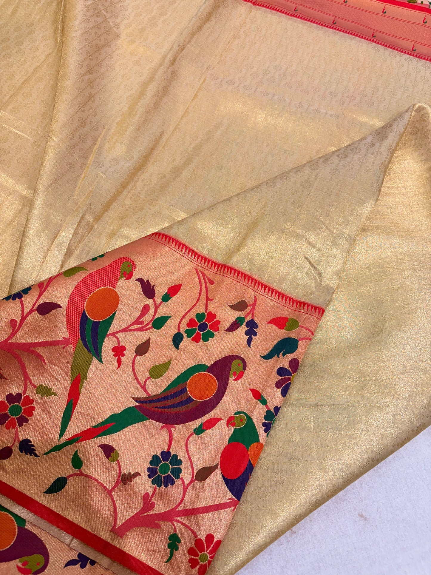 PRMEIUM SEMI PAITHANI SAREE