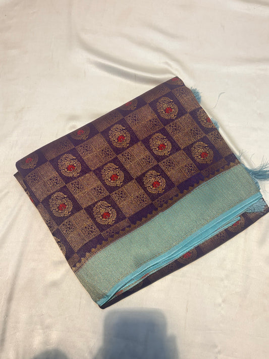 PREMIUM BROCADE MOUNGA SILK SAREES