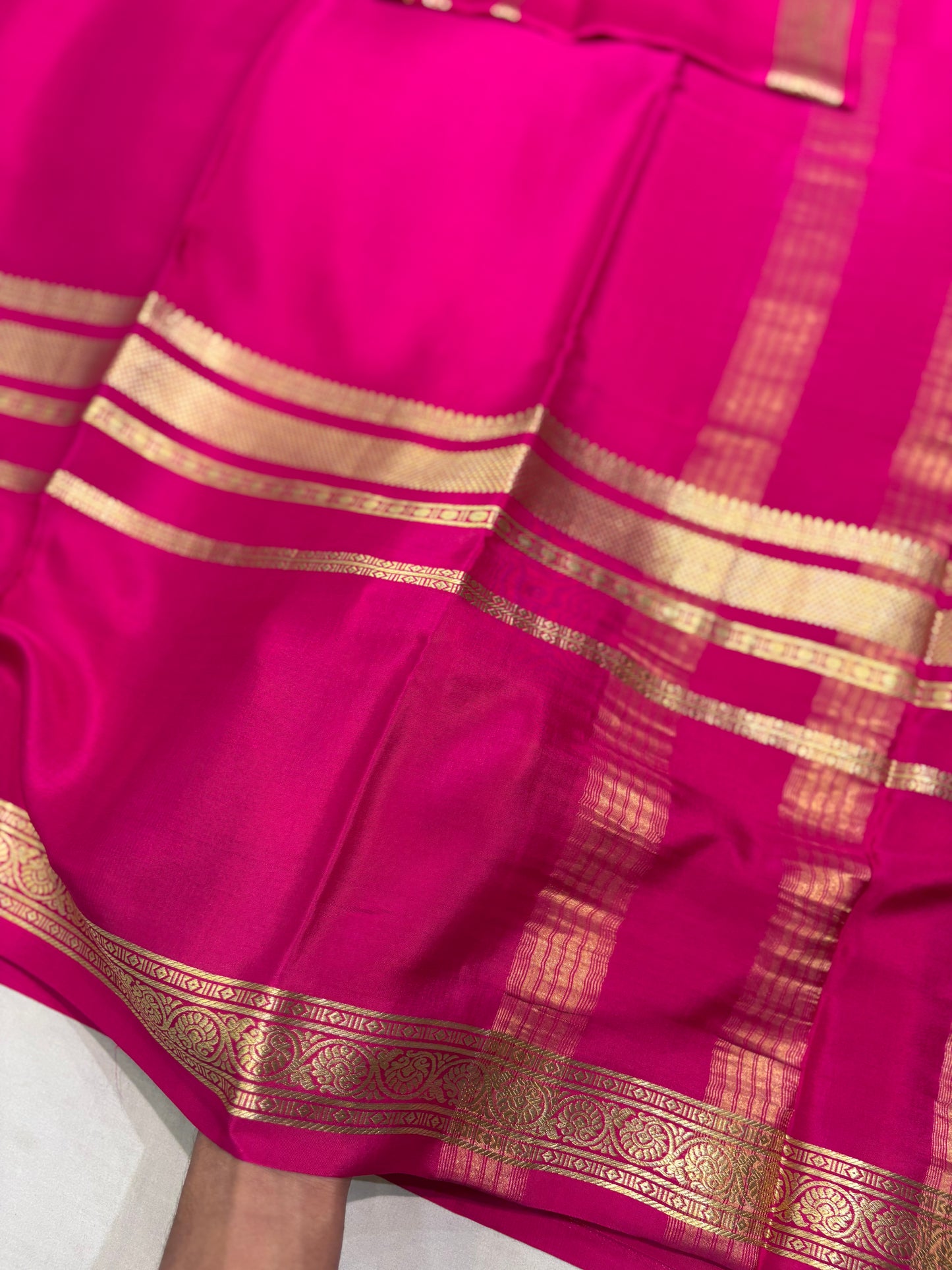PURE MYSORE SILK SAREE 120GSM