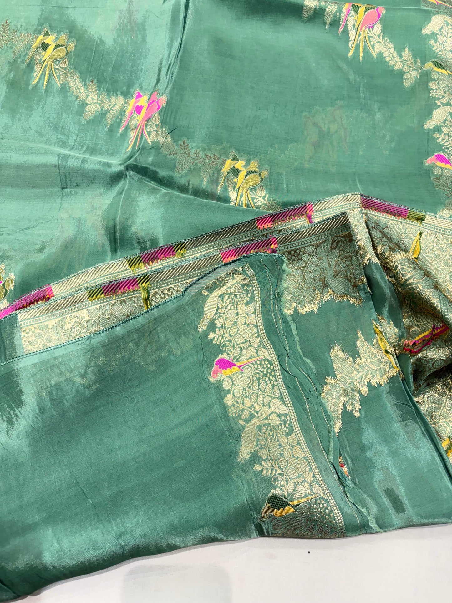 PREMIUM BANARASI CHIFFON SAREE