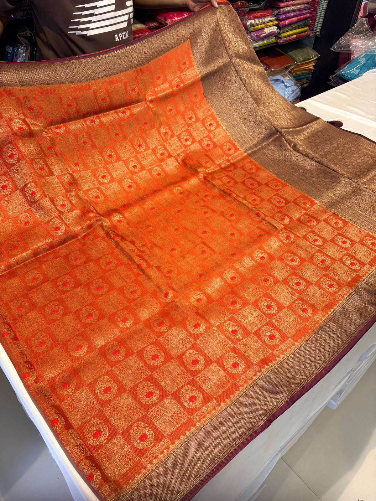 PREMIUM BROCADE MOUNGA SILK SAREES