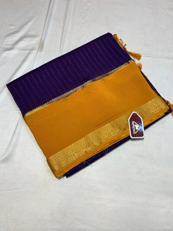 PREMIUM MYSORE CREAPE SILK SAREE