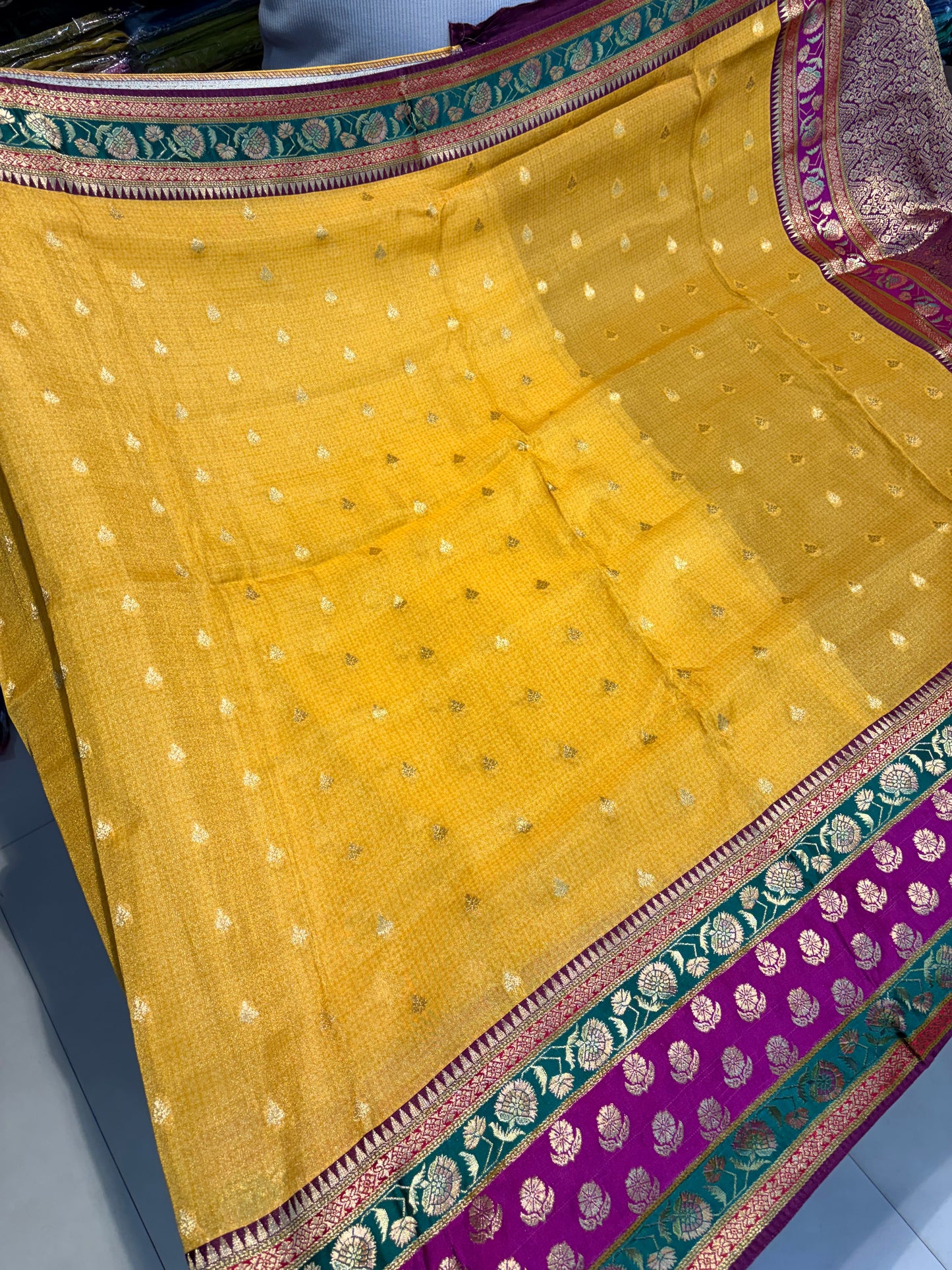 PREMIUM BANARASI GEORGETTE SAREE