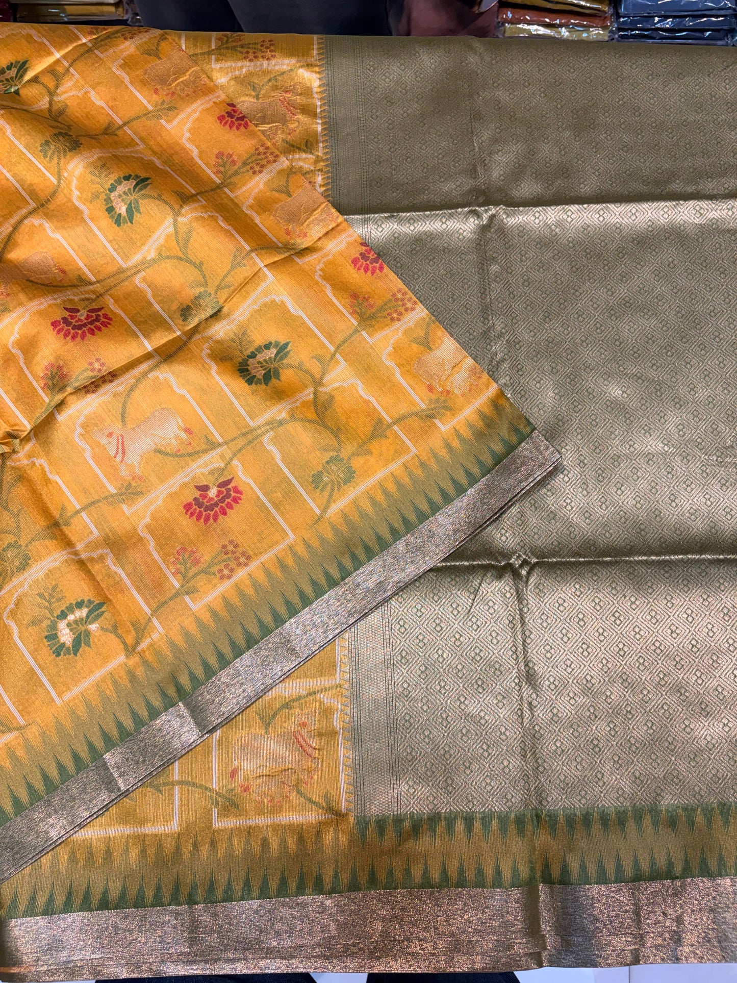 SEMI TUSSUR SILK SAREE