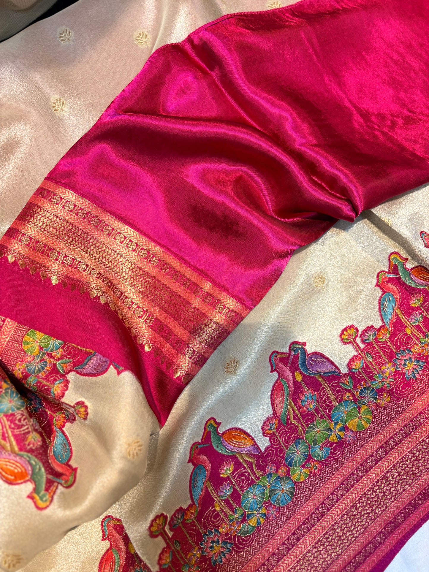 PREMIUM BANARASI GEORGETTE SAREE