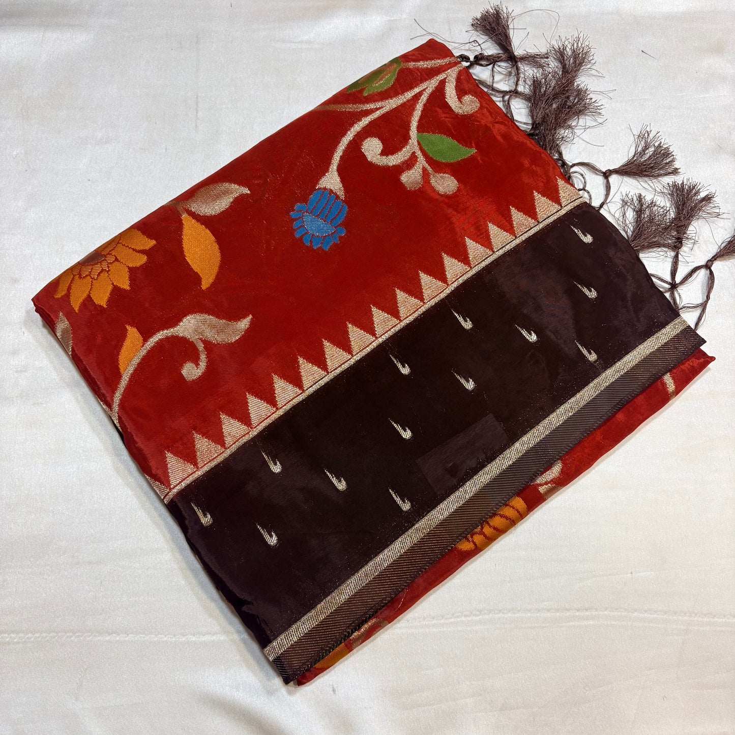 PREMIUM PAITHANI HO CREAPE SILK SAREE