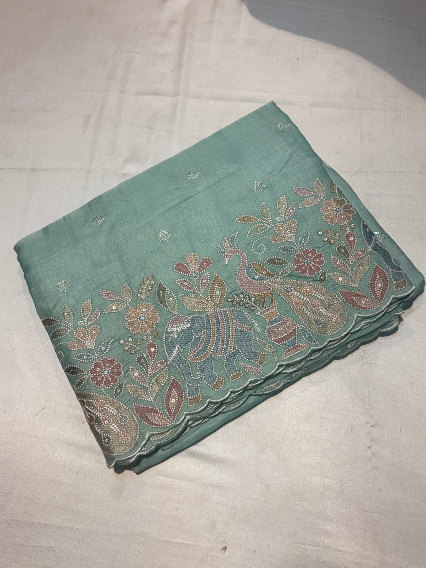 PREMIUM MUSLIN SILK SAREE