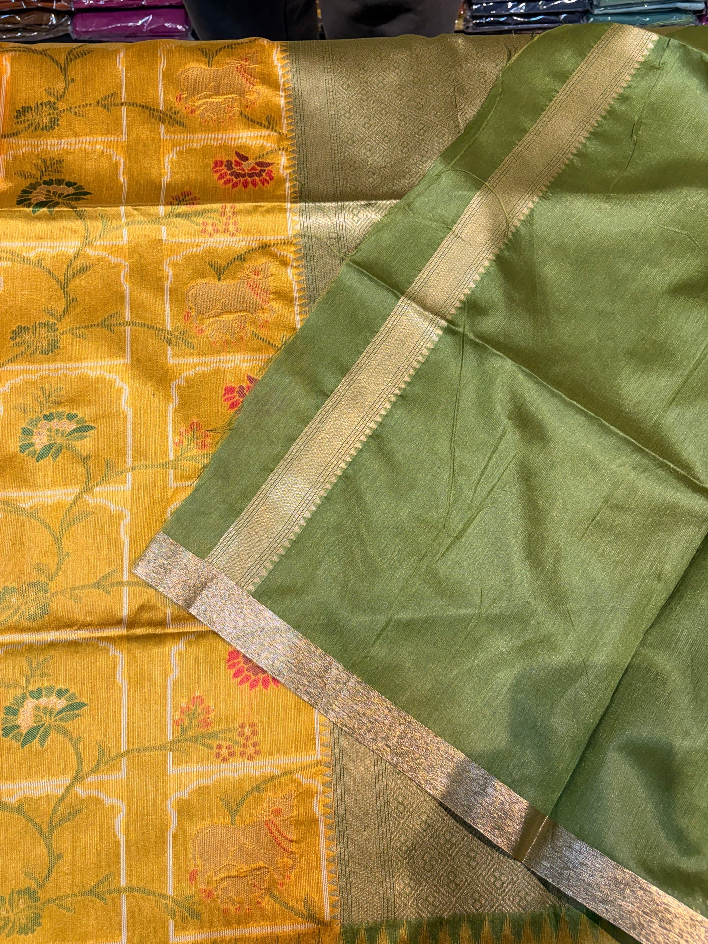 SEMI TUSSUR SILK SAREE