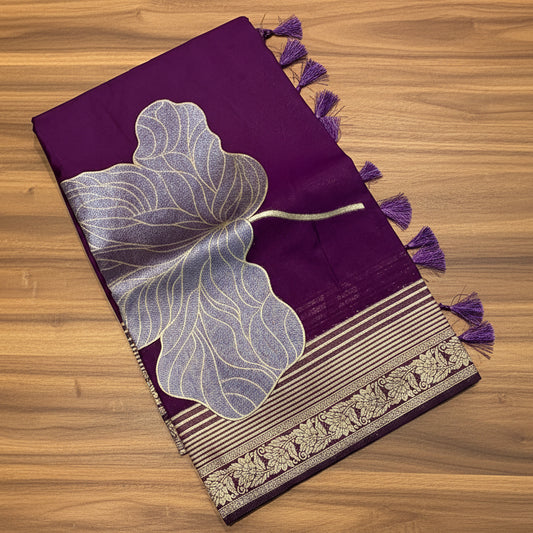 PREMIUM DOLLA CREAPE SAREE