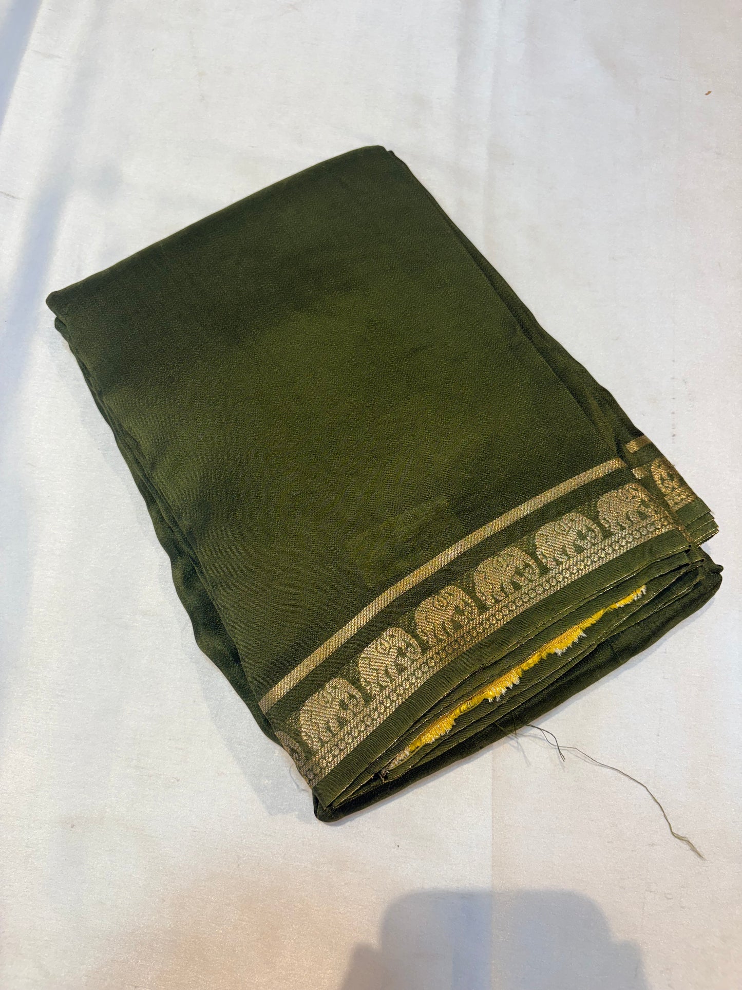 PREMIUM MYSORE SILK SAREE WITH ELEPHANT BORDER