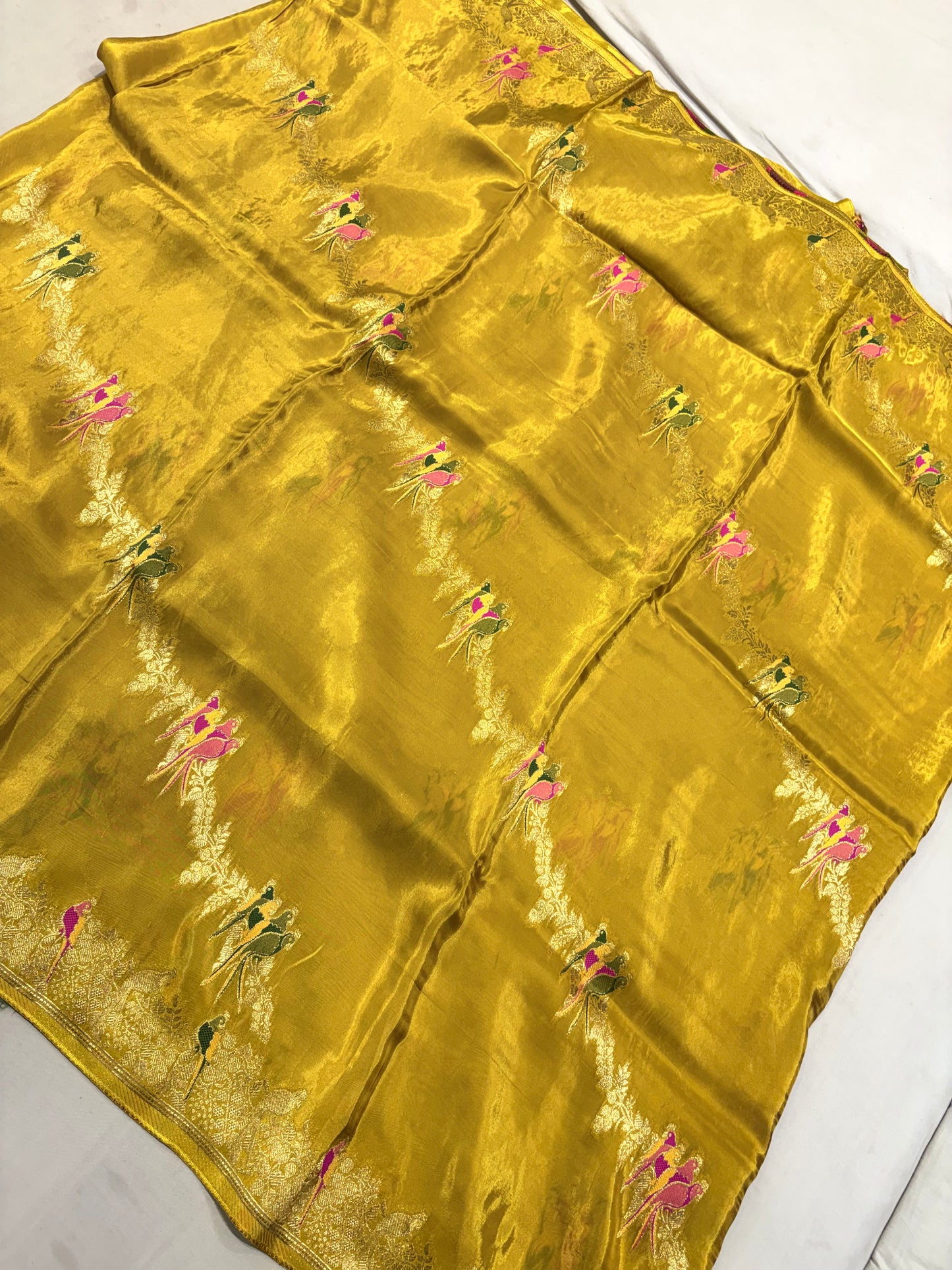 PREMIUM BANARASI CHIFFON SAREE