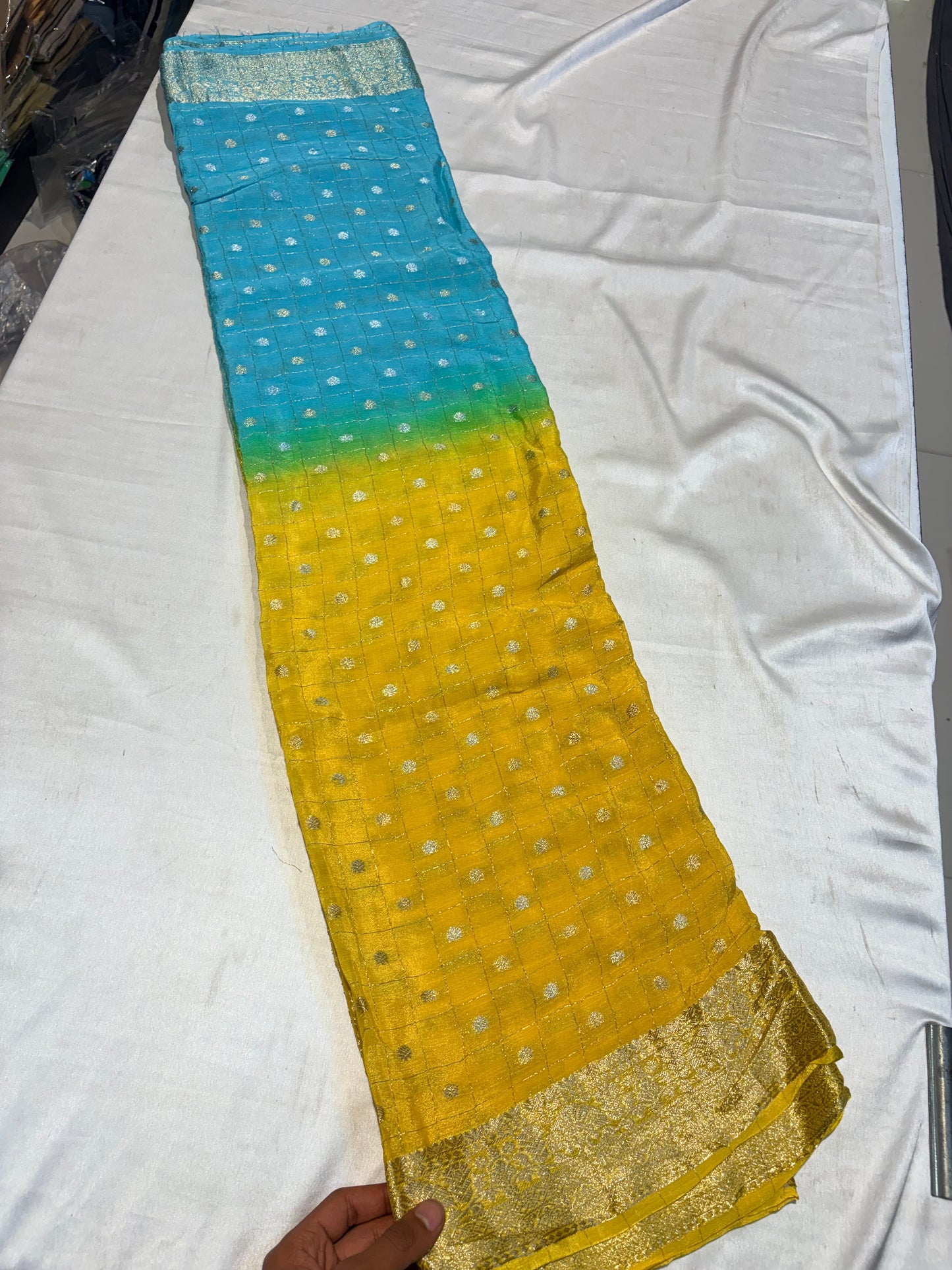 PREMIUM BANARASI CHIFFON SAREE