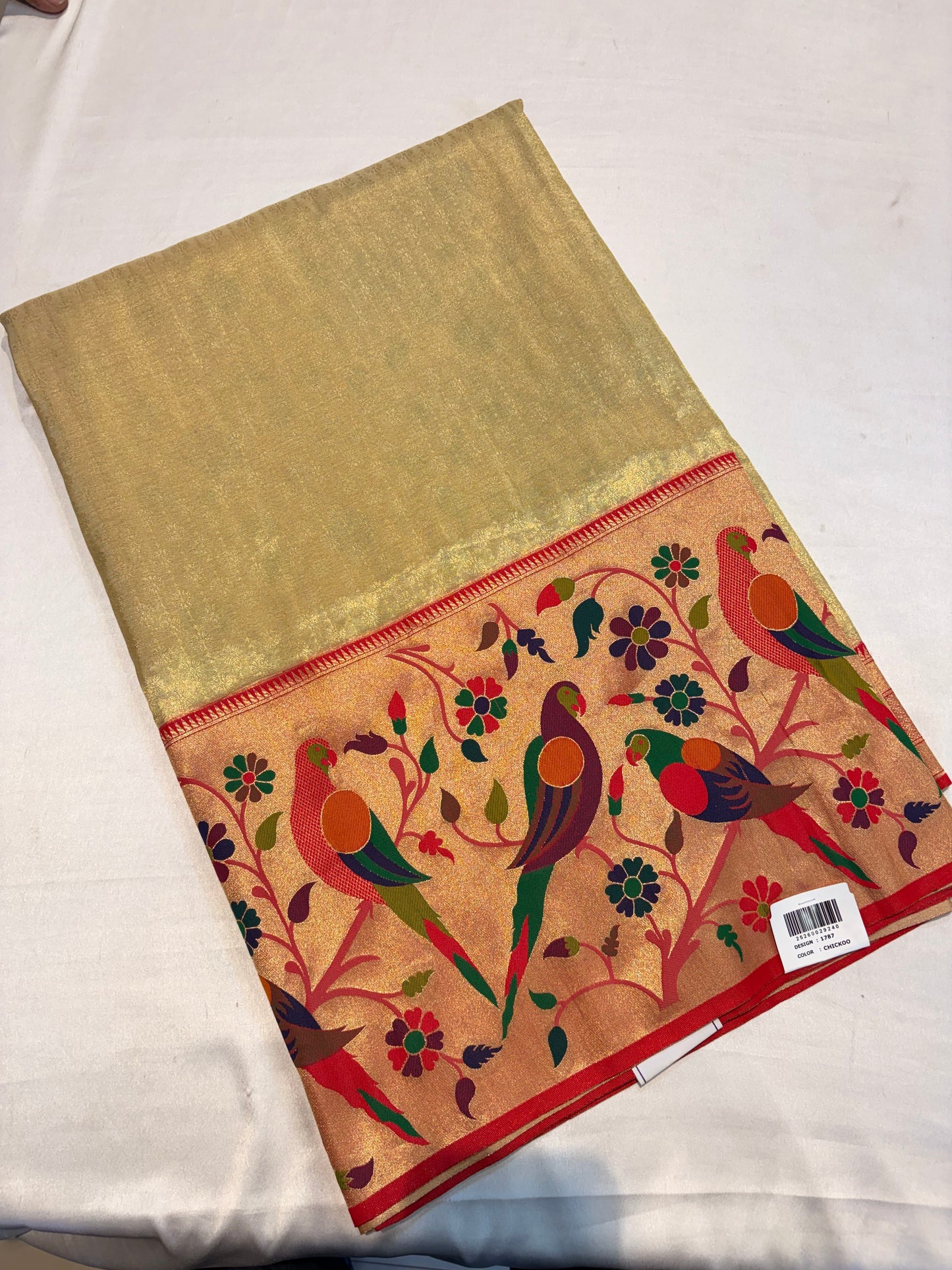 PRMEIUM SEMI PAITHANI SAREE