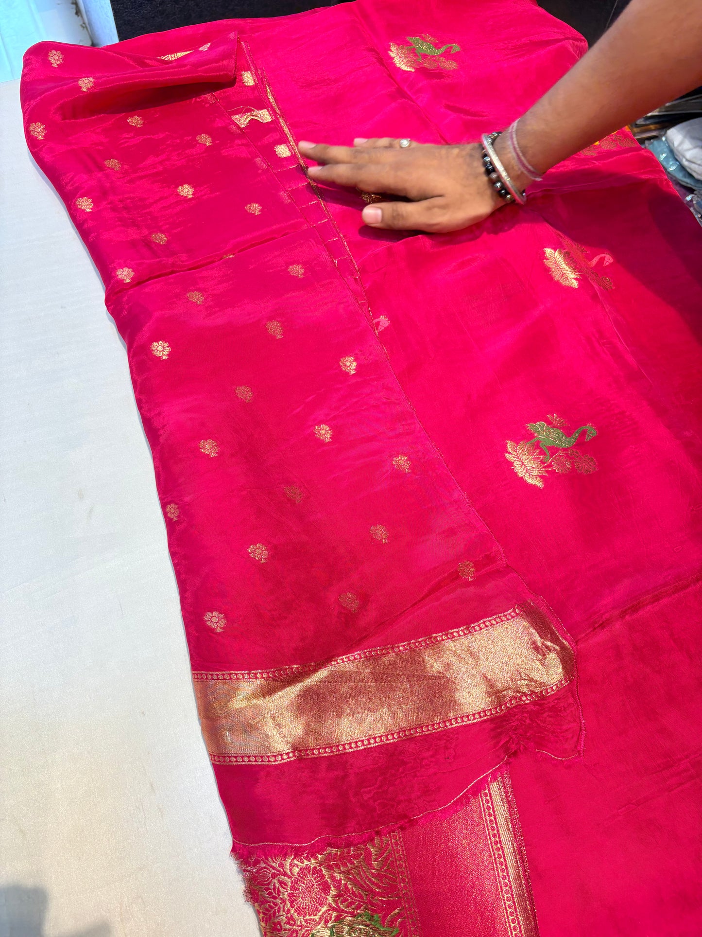 PREMIUM BANARASI CHIFFON SAREE
