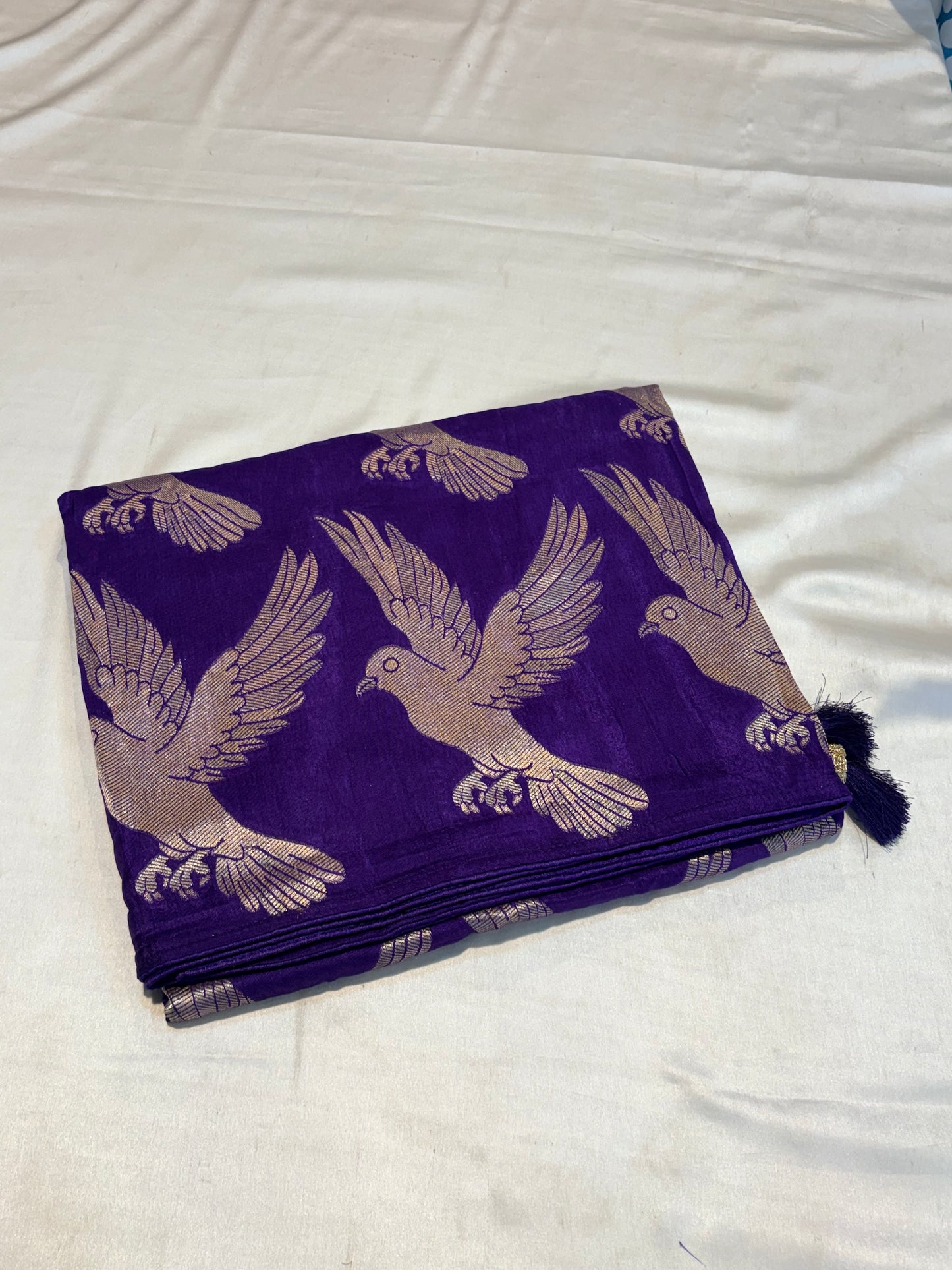 PREMIUM VISCOSE CREAPE SILK SAREE