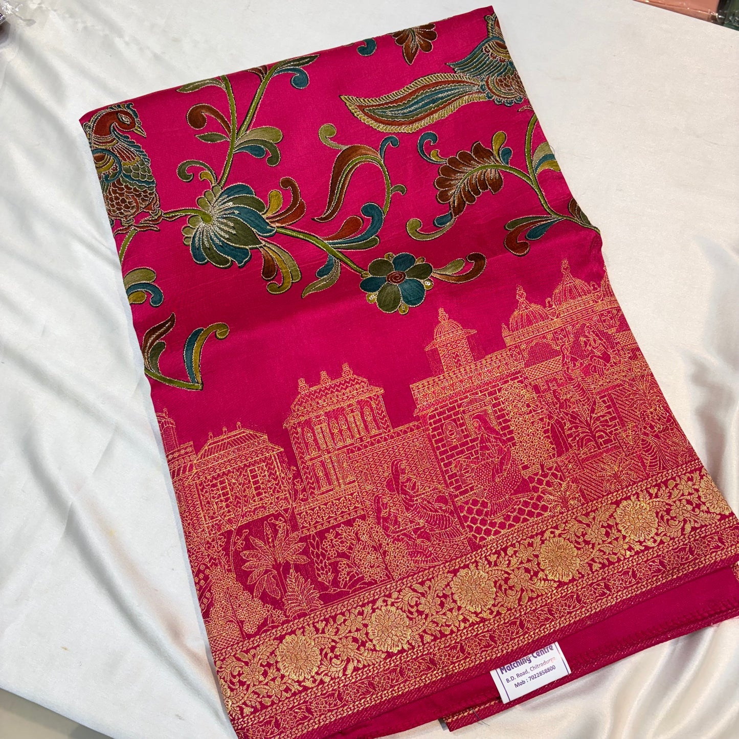 PURE PASHMINA SILK WITH KAATA WORK