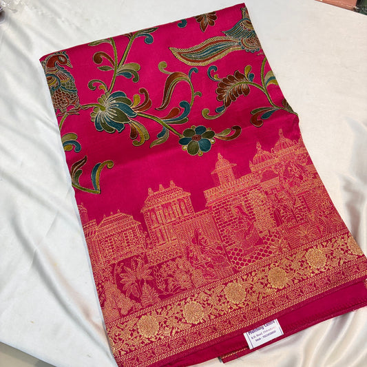 PURE PASHMINA SILK WITH KAATA WORK