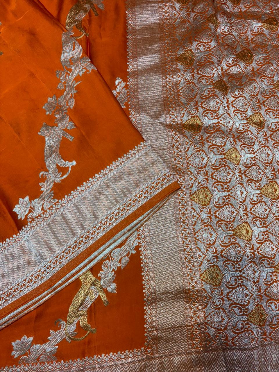 PURE MUSHRU CREAPE SAREES