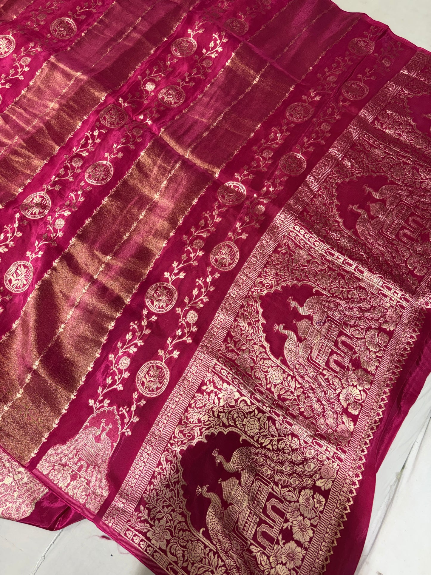 PREMIUM CHINON CREAPE SAREE