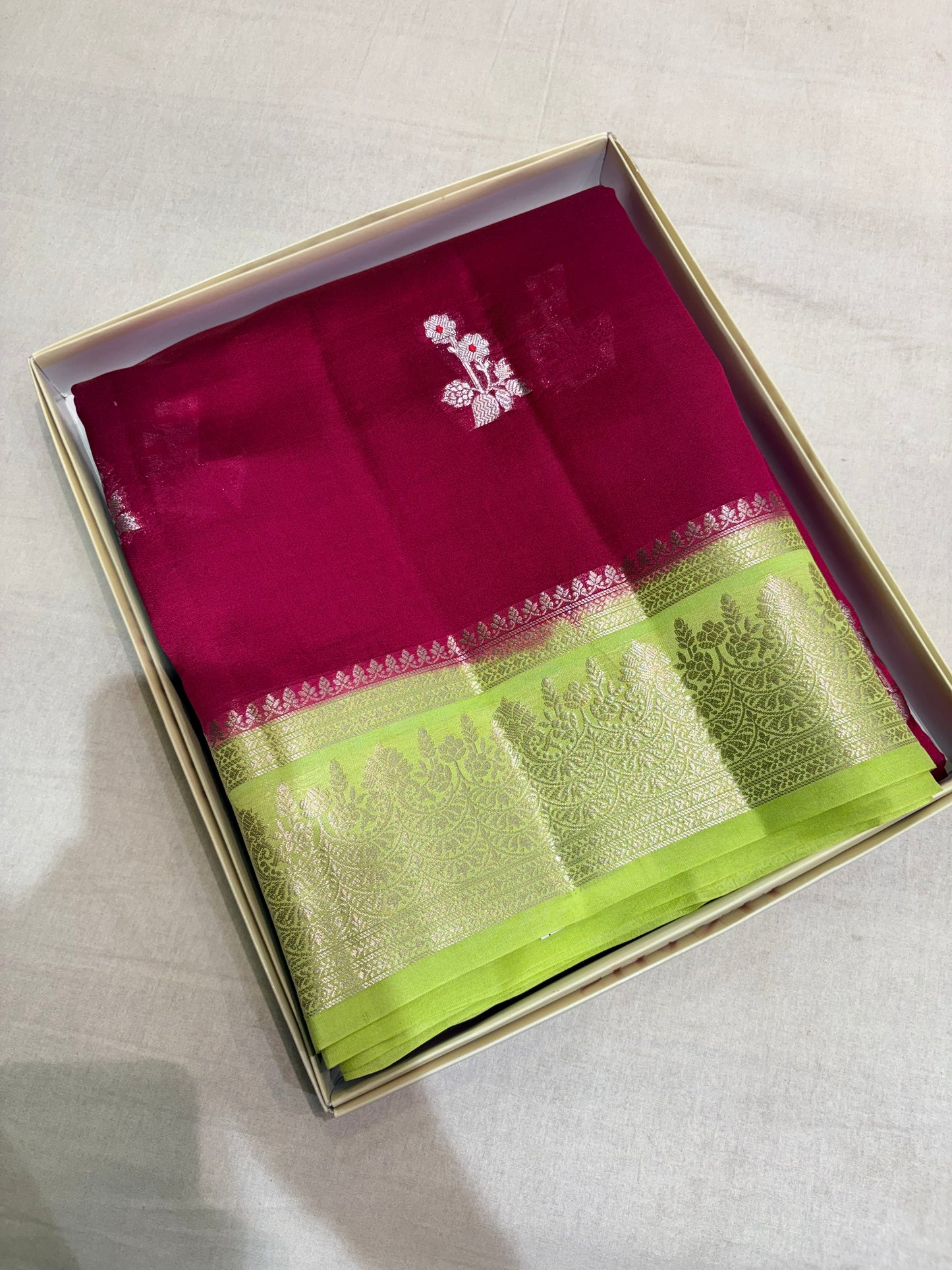PURE TUSSUR SILK SAREE