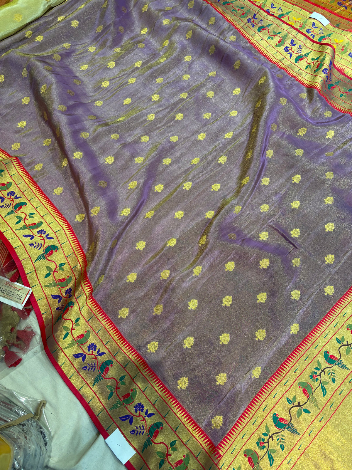 PREMIUM PAITHANI SAREE IN SOFT TISSUE (Copy)