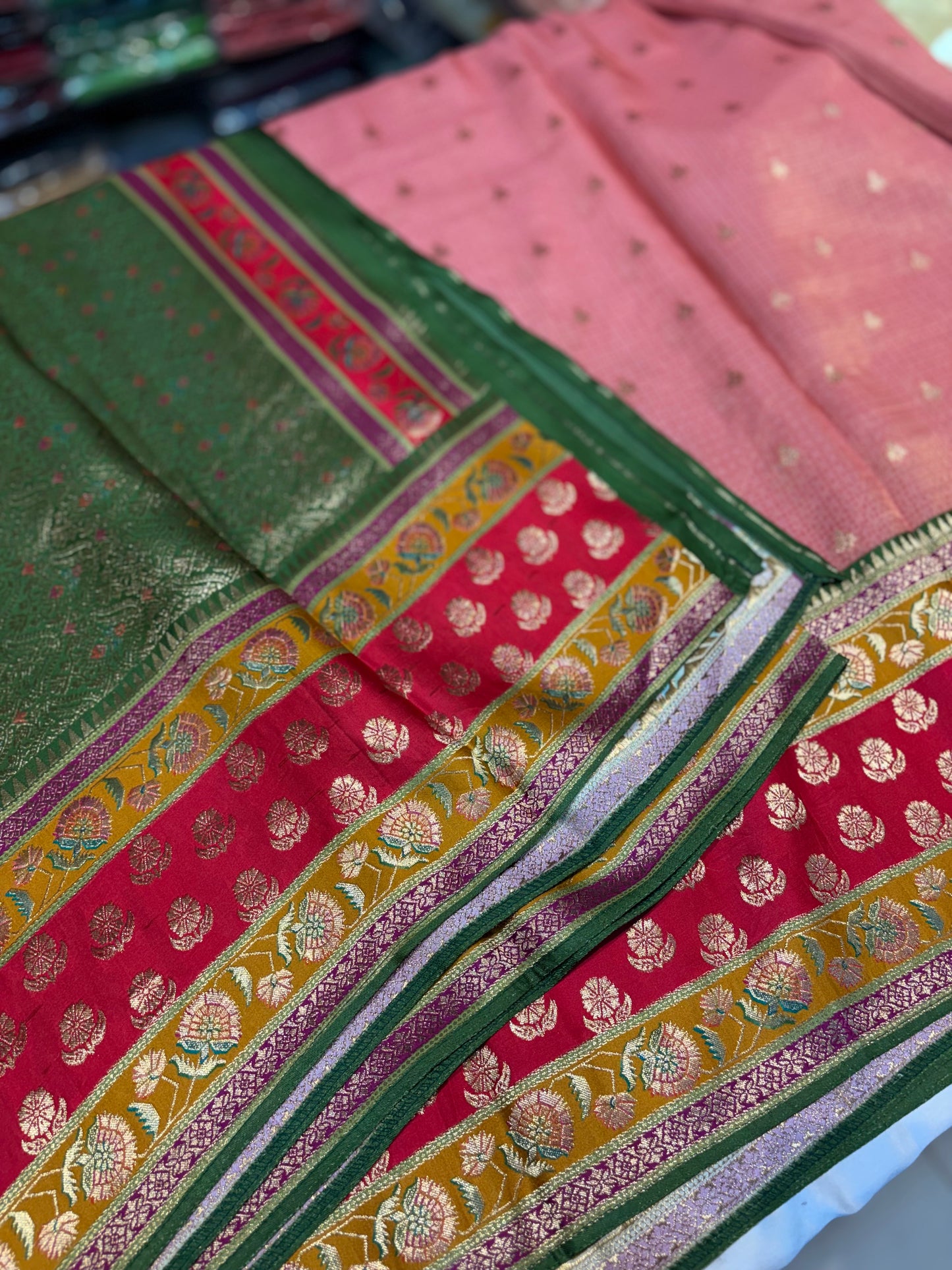 PURE BANARASI GEORGETTE SAREE