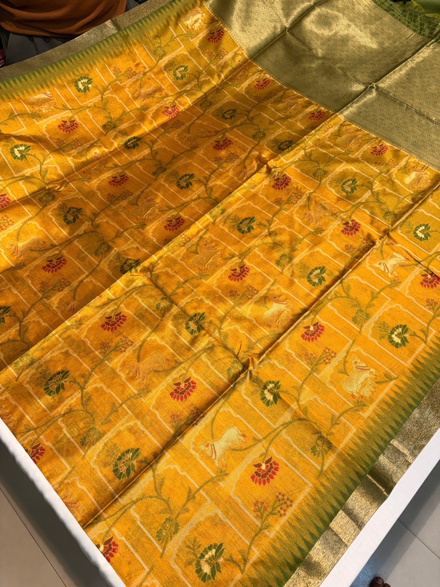 SEMI TUSSUR SILK SAREE