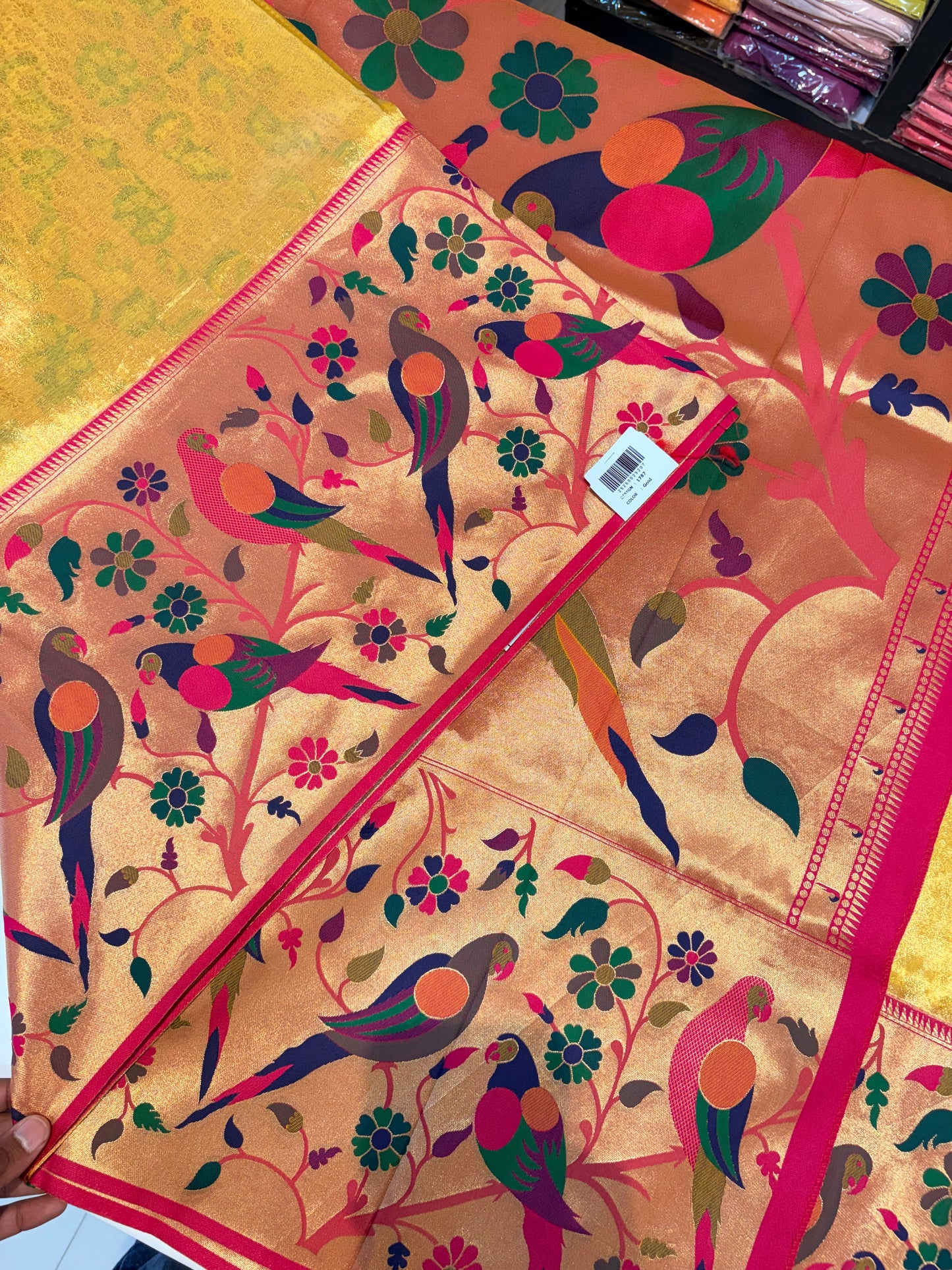 PRMEIUM SEMI PAITHANI SAREE