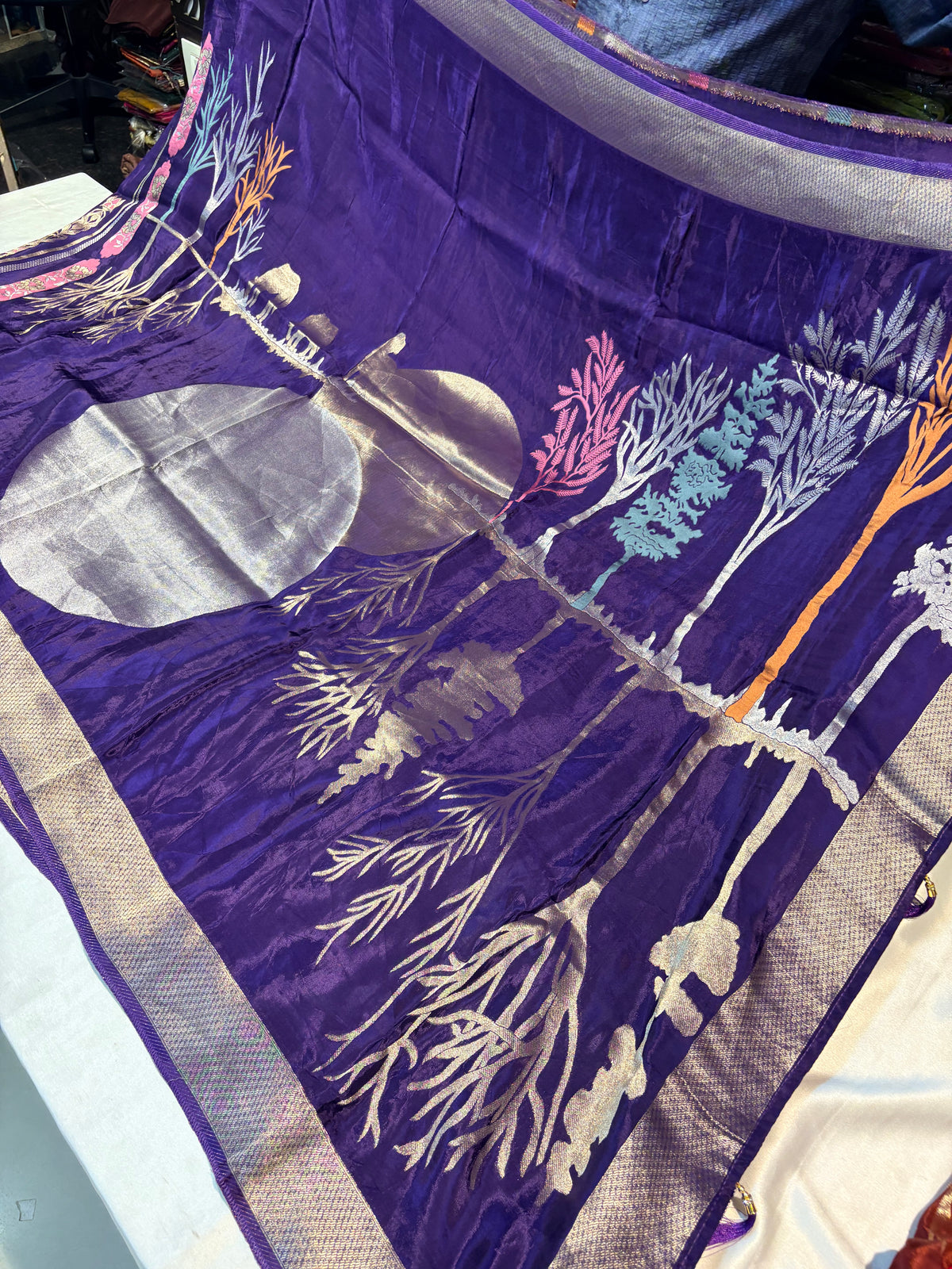 PREMIUM HO CREAPE SILK SAREE