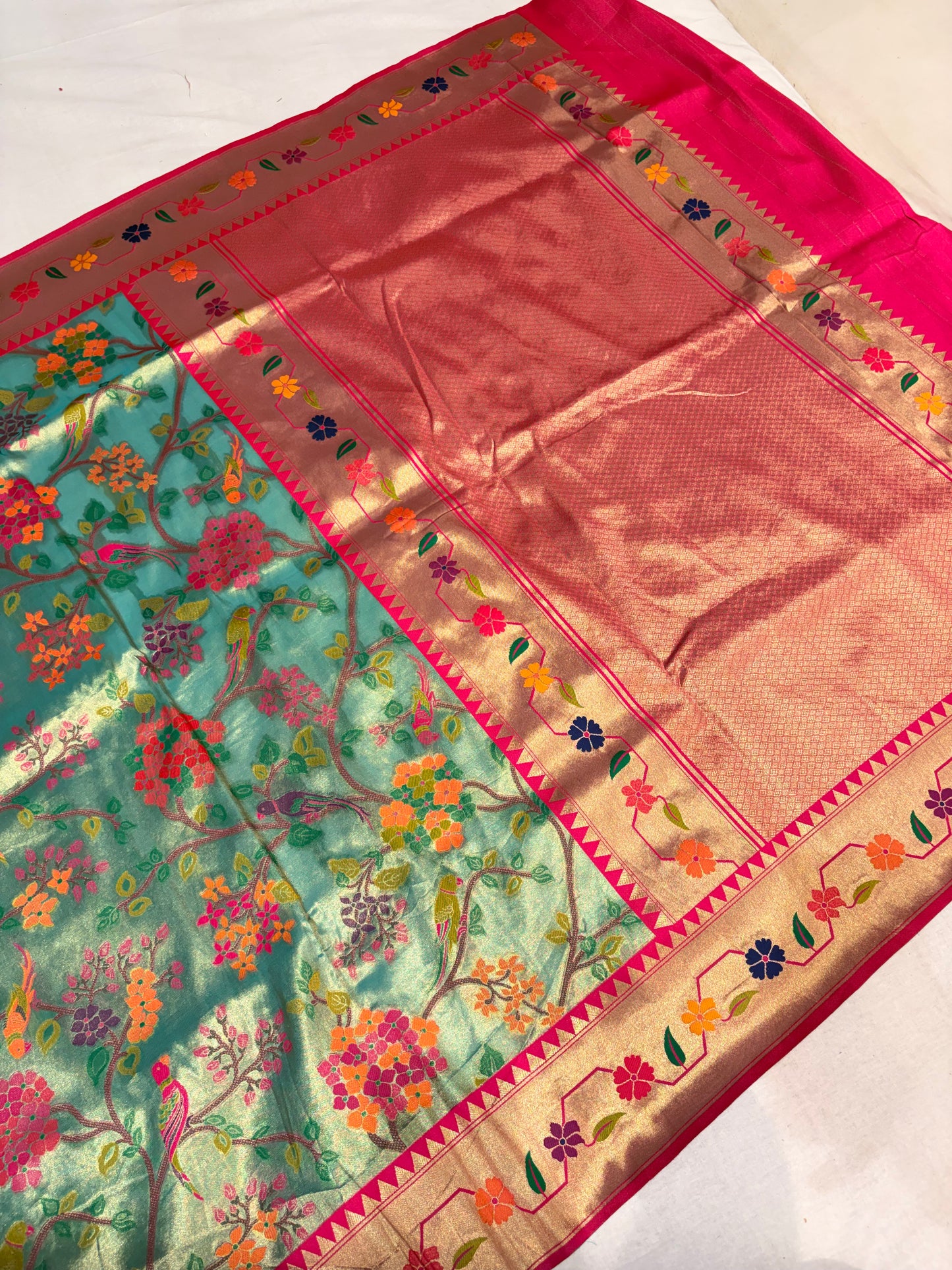 PRMEIUM SEMI PAITHANI SAREE